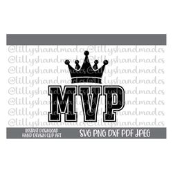 MVP Svg, MVP Png, Game Day Svg, Sports Svg, Baseball Svg, Football Svg, Basketball Svg, Game Day Png, Most Valuable Play