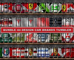 Bundle 44 Designs Tumbler Wrap , Car Tumbler Png, 20oz Skinny Tumbler Png