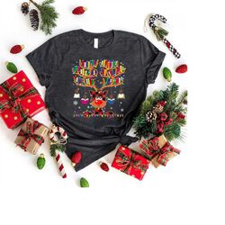 Christmas Library Shirt, Reindeer Librarian Shirt,  Christmas Book Shirt, Reading Christmas Shirt