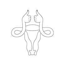 Uterus thumbs Up Svg, My Body My Choice, Pro Choice, Girl Power, Feminism. Vector Cut file Cricut, Silhouette, Pdf Png D