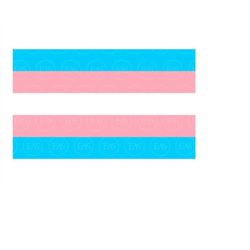 Transgender Pride Flag Svg, Lgbtq Svg, Lgbt Pride Month Svg. Clip art, Vector Cut file Cricut, Silhouette, Pdf Png Dxf E