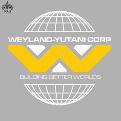 Weyland   Yutani Corp   Building Better Worlds   vintage logo Sublimation PNG Download