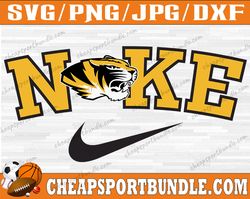Missouri Tigers Nike svg, Missouri Tigers svg, N C A A Teams svg, N C A A Svg, Png, Dxf, Eps, Instant Download