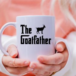 The Goatfather Mug, The Goatfather Coffee and Tea Gift Mug, The Goatfather Gift