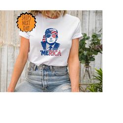 Trump 'Merica T-shirt, Trump Funny 4th of July Shirt, Trump Republican T-shirt,4th Of July Shirt, Great America Funny 4t