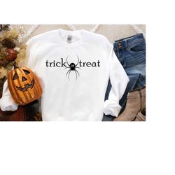 Trick or Treat Spider SVG, Momster SVG, Deady svg, Halloween SVG, Halloween Shirt, Trick or Treat Shirt, Halloween Cricu