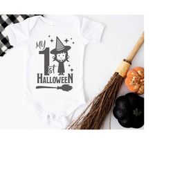 My First Halloween SVG, My 1st Halloween SVG, Halloween Shirt, Trick or Treat Shirt, Halloween Cricut, Halloween Cut Fil