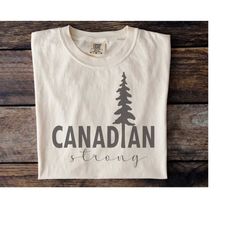 Canadian Strong SVG PNG PDF, Cute Eh! svg, True North svg, Canada Day svg, Eh! Shirt,  Canadian svg, True North Shirt, M