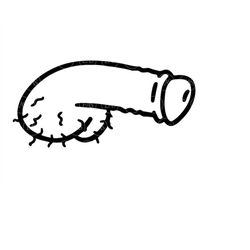 Doodle Penis Svg, Cock Drawing Svg, Sketch Dick Svg, Funny Penis Svg. Vector Cut file for Cricut, Silhouette, Pdf Png Dx