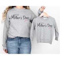 Our First Mothers Day SVG, 1st Mothers Day design, Mommy and Me Outfit, Mothers Day Gift, Baby Boy Girl svg, Mothers Day