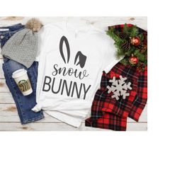 Snow Bunny SVG, Skiing SVG, Winter SVG, Life is Better on the Slopes svg, Cricut Winter Design, I love to ski svg, Snowb