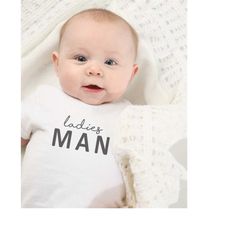 Ladies Man SVG PNG PDF, Baby Valentine Shirt, My First Valentine svg, Cute Baby Shirt, Valentine Kid svg, Baby Shower sv