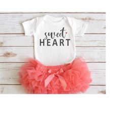 sweet heart svg png pdf, baby valentine shirt, my first valentine svg, cute baby shirt, valentine kid svg, cricut valent