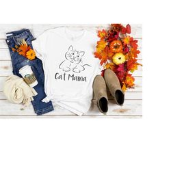 Cat Mama SVG PNG PDF, Cat Mom Svg, Cat Lover, Cat svg, Kitty Shirt, Cat Shirt, Cat Gift, Cricut Silhouette Cat design, C