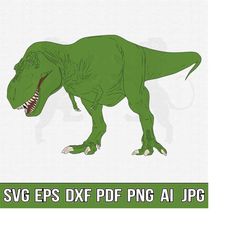 T-rex Svg, Dinosaur Svg, Tyrannosaurus Rex Svg, Jurassic Park Svg, Dinosaur Clipart Vector, Dino Svg, Dinosaur Shirt, Di