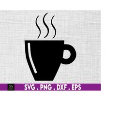 Coffee Mug svg, Coffee Cup, Love Coffee svg, Instant Digital Download files included!