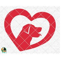 Dog In Heart SVG, Dog Lovers Svg, Dog In Heart Cut Files, Cricut, Silhouette, Png, Svg, Eps, Dxf