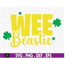 Wee Beastie svg, Cute St. Patrick's Day SVG, Kids St. Patrick's Day svg, St. Patrick's Day, Cute St. Patrick's Day, St.