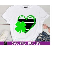 Saint Patrick's Day Heart svg,  Lucky SVG, Shamrock, Girls St Patricks Svg, St. Patty's Day svg, Shamrock, Clover, Strip
