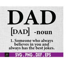 Dad Definition Svg, Funny Dad Svg, Dad Defined Svg, Father's Day Svg, Best Father Svg, Dad Gift Svg, Father's Day Svg, N