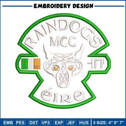 Eire logo embroidery design, Logo embroidery, Embroidery file, Embroidery shirt, Emb design, Digital download