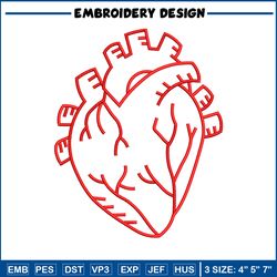 Heart real life embroidery design, Heart embroidery, Embroidery file, Embroidery shirt, Emb design, Digital download