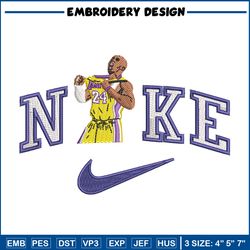Nike player embroidery design, Basketball embroidery, Nike design,Embroidery file,Embroidery shirt,Digital download
