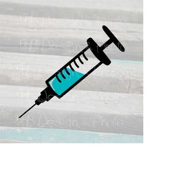 Syringe Vector/Raster- SVG, PNG