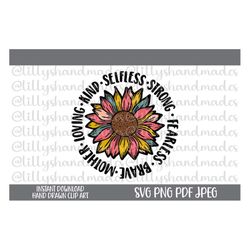 Sunflower Mom Svg, Mothers Day Svg, Mothers Day Png, Mother Svg, Mom Quote Svg, Mom Sublimation, Mom Png, Boho Mama Svg,