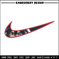 Nike sasuke eyes embroidery design, Naruto embroidery, Nike design, Embroidery shirt, Embroidery file, Digital download