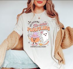 Deliver The Cutest Little Pumpkins T-Shirt, Labor And Delivery Halloween Shirt, Labor and Delivery Shirt,Halloween Nurse