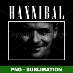 Hannibal Sublimation PNG - Fear-inspiring Design - Ready for Sublimation Projects