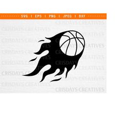 flaming basketball player svg| basketball svg| flaming basketball svg| basketball shirt svg| sports svg | png, vector, c