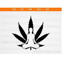 yoga cannabis svg| cannabis svg| yoga svg| cannabis tshirt| yoga cannabis vector| silhouette,clipart,png,svg,jpeg,cut fi