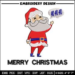 Satan hohoho embroidery design, Chrismas embroidery, Embroidery file, Embroidery shirt, Emb design,Digital download