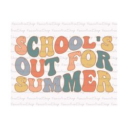 School's Out For Summer SVG, End of School Svg, Summer Vacation Svg, School Break Svg, Last Day Of School Svg, Summer Ki
