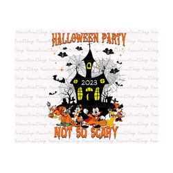 Halloween Party Not So Scary PNG, Halloween Mouse And Friends Png, Halloween Png, Trick Or Treat Png, Halloween Masquera