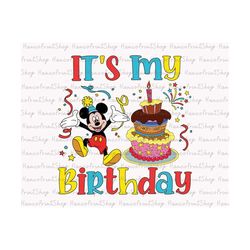 It's My Birthday Svg, Birthday Boy Svg, Mouse Birthday Svg, Birthday Trip Svg, Birthday Cake Svg, Birthday Shirt Svg, Ma
