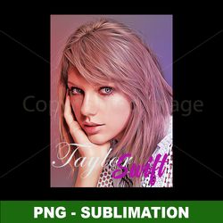 Taylor Swift Soft Oil Paint Color - Vibrant PNG Digital Download for Sublimation