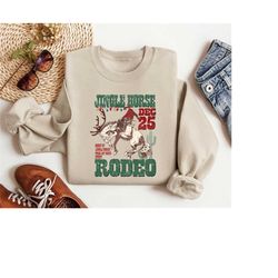 Cowboy Christmas Sweater, Giddy Up Jingle Horse Pick Up Your Feet, Howdy Country Christmas Tee,Christmas Horse,Cowgirl S