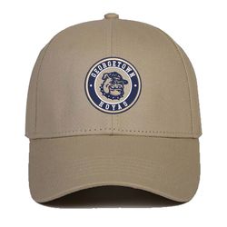 NCAA Logo Embroidered Baseball Cap, NCAA Georgetown Hoyas Embroidered Hat, Georgetown Hoyas Football Cap