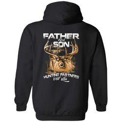 Father And Son Hunting Partners G185 Gildan Pullover Hoodie 8 oz.