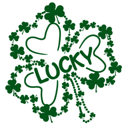 Lucky St Patricks Day Svg, Lucky Svg, St Patrick day Svg, St Patrick day Svg, Shamrock SVG, Instant download