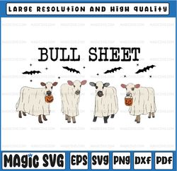 Bull Sheet Png, Boo Ghost Png, Funny Halloween, Cute Ghost Png, Happy Halloween Png, Digital Download