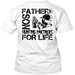 Father And Son Hunting Partners T Shirt, I Love Papa T Shirt