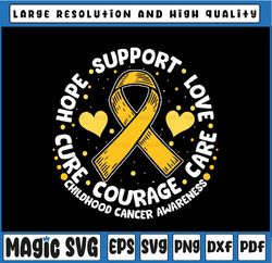 childhood cancer support family childhood cancer awareness svg, childhood cancer awareness svg,  digital download