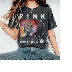 Vintage Pink Music Shirt, P!nk Pink Singer Summer Carnival 2023 Comfort Colors Shirt, Pink Shirt, Pink Fan Shirt