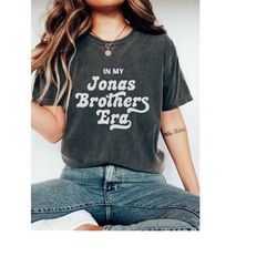 In My Jonas Brothers Era Music Concert Shirt, Jonas Brothers Fan Gift Jonas Brothers Tour 2023, Retro Jonas Brothers Tou