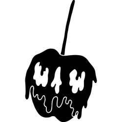 Caramel apple skull Png, Halloween Png, Spooky Png, Spooky Season, Halloween logo Png, Happy Halloween Png, Png file
