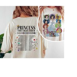 Vintage Princess Eras Tour Shirt, Disney Eras Tour Merch, Swiftie Midnights Shirt, Disney Girls Shirt, Disneyworld Snow
